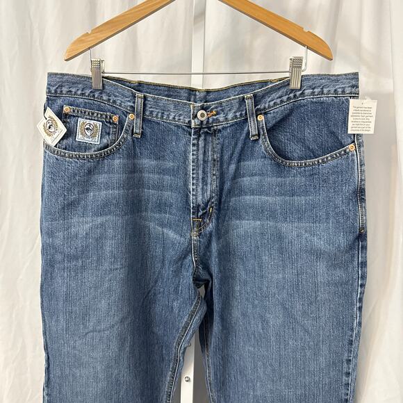 Cinch Jeans Mens 40x30 White Label Relaxed Fit Straight Leg - Picture 7 of 11